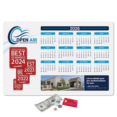 Vynex® Barely There™ Ultra Thin Counter Mat-12"x18"x.020"